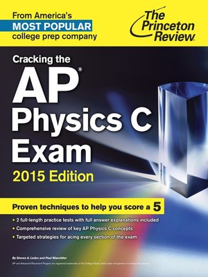cover image of Cracking the AP Physics C Exam, 2015 Edition
